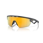 Oakley Sonnenbrille Sphaera (Glasfarbe: Prizm 24k polarized) carbongrau matt - 1 Brille mit Hartschalenetui